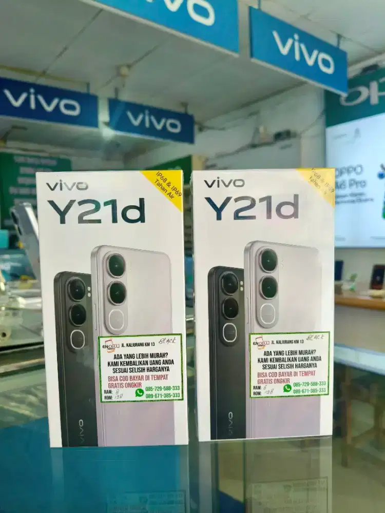 Vivo Y21d New Segel Garansi Resmi Bisa Kredit Dan Tukar Tambah