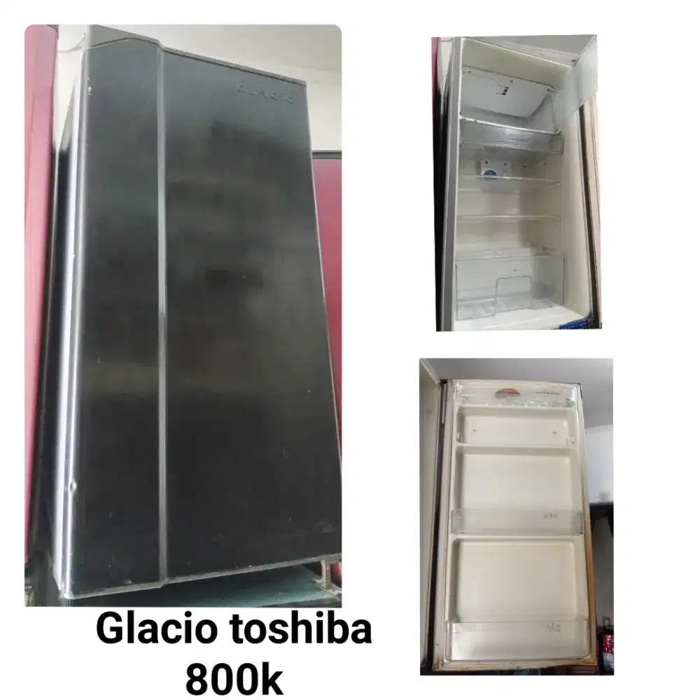 Kulkas TOSHIBA bekas bergaransi