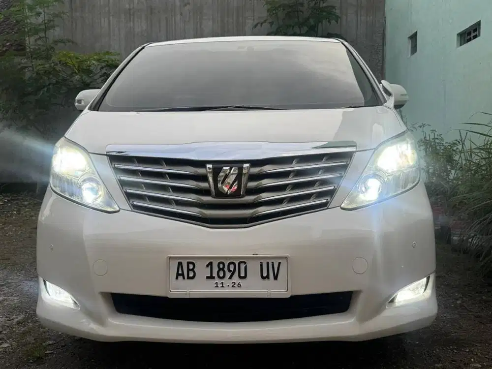Jual Mobil Kesayangan, Toyota Alphard CBU 2.4 Tahun 2010