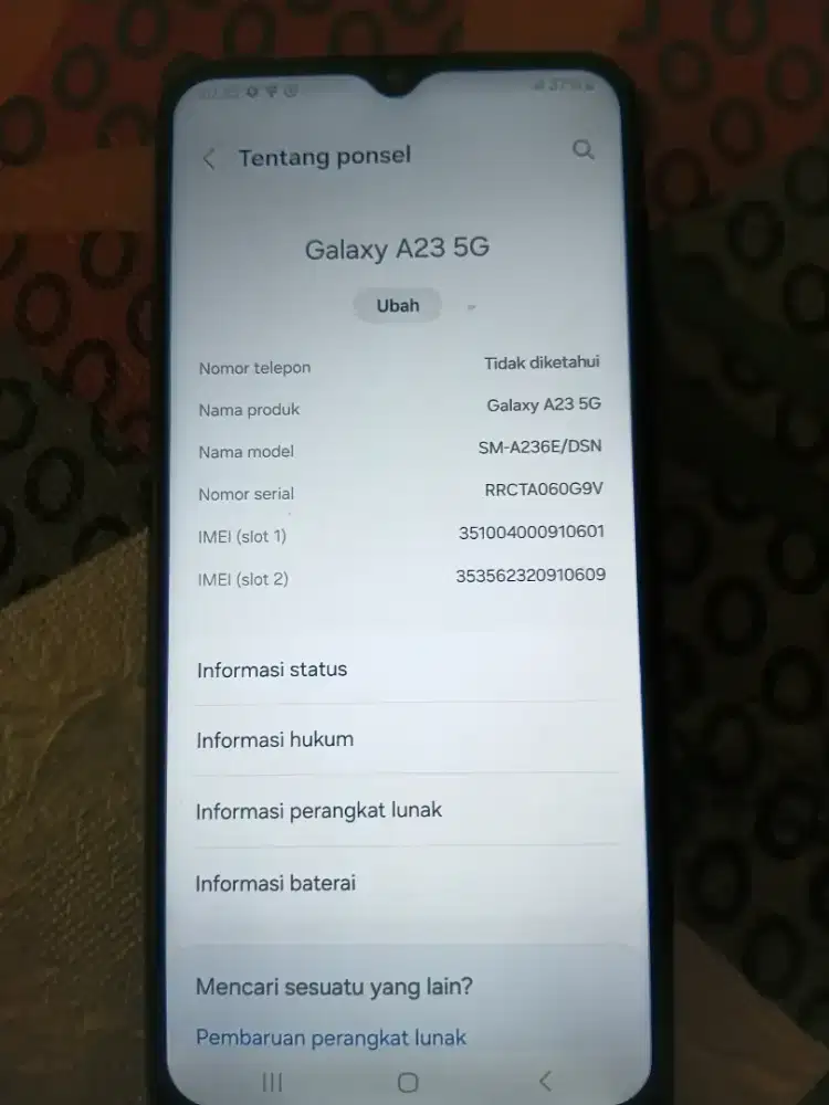 SAMSUNG A23 5G 6/128 RESMI