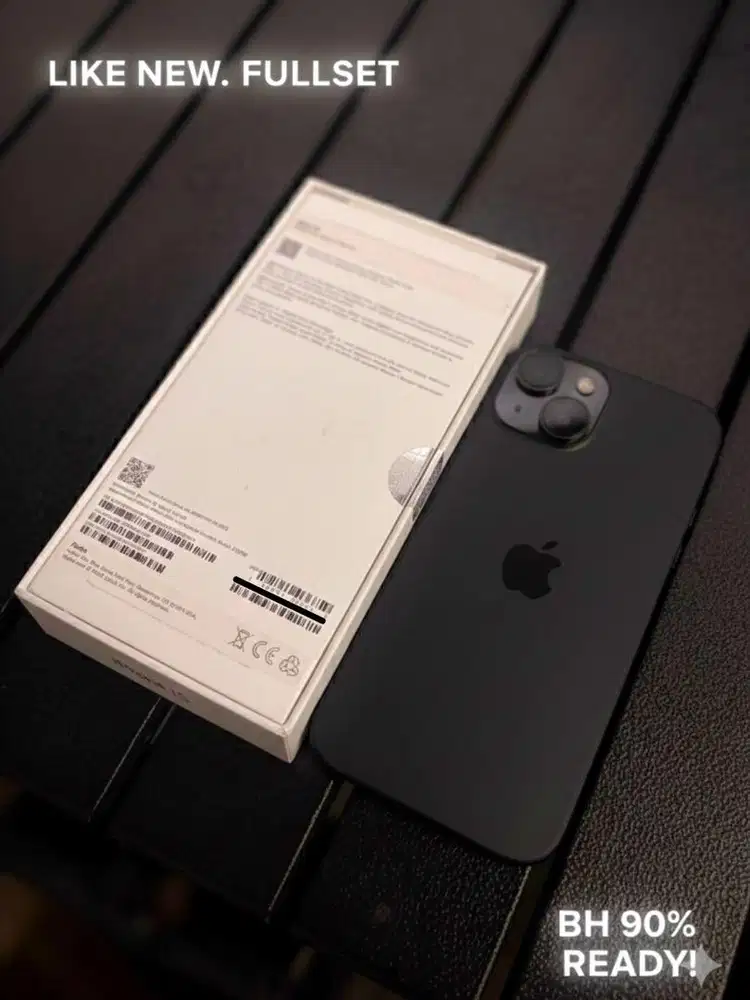 Like New Iphone 15 Hitam 256GB Resmi Fullset | Pemakaian Pribadi Apik