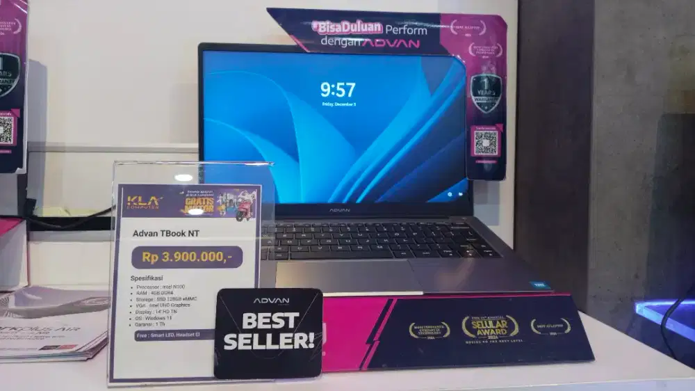 Mau Cari Laptop murah yuk ke KLA Komputer Mataram banyak Promonya