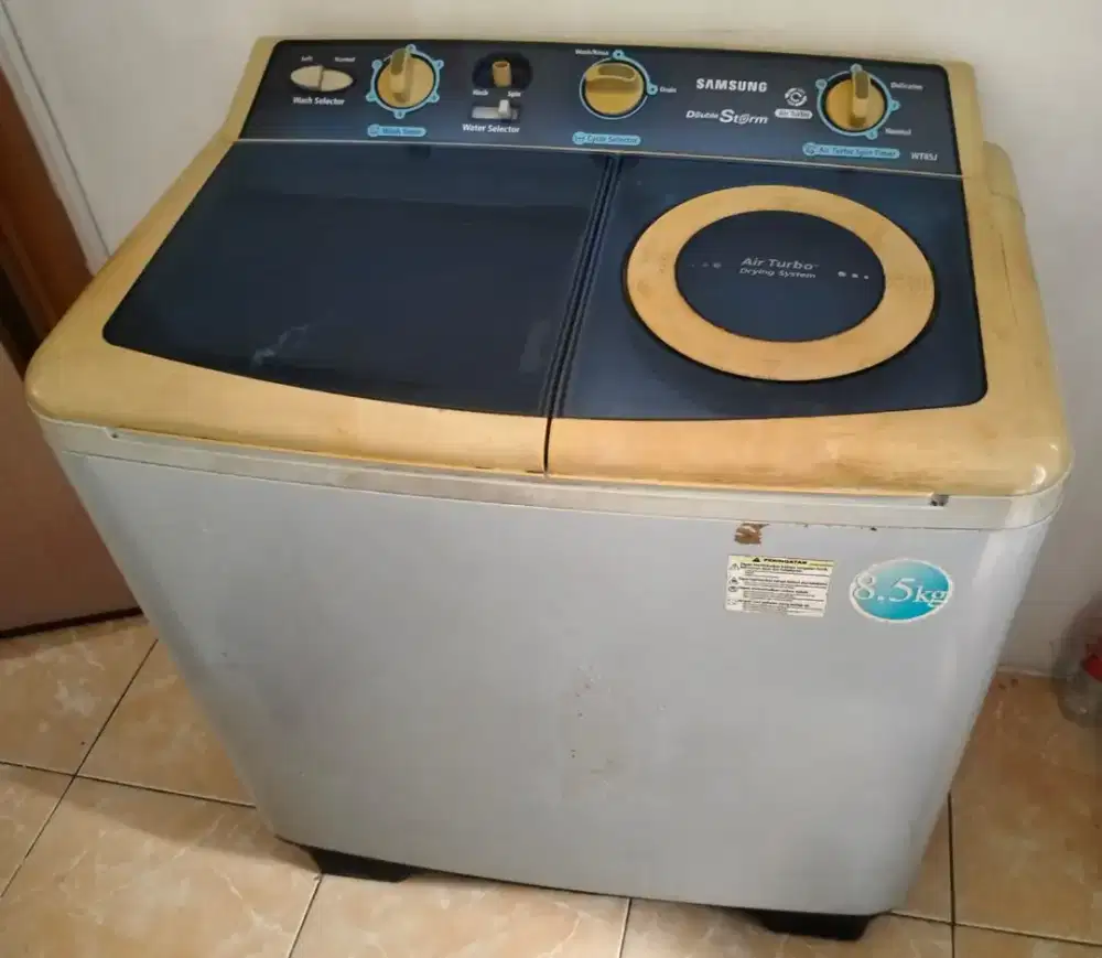 Dijual Mesin Cuci Samsung 8,5 kg – Pemakaian Normal