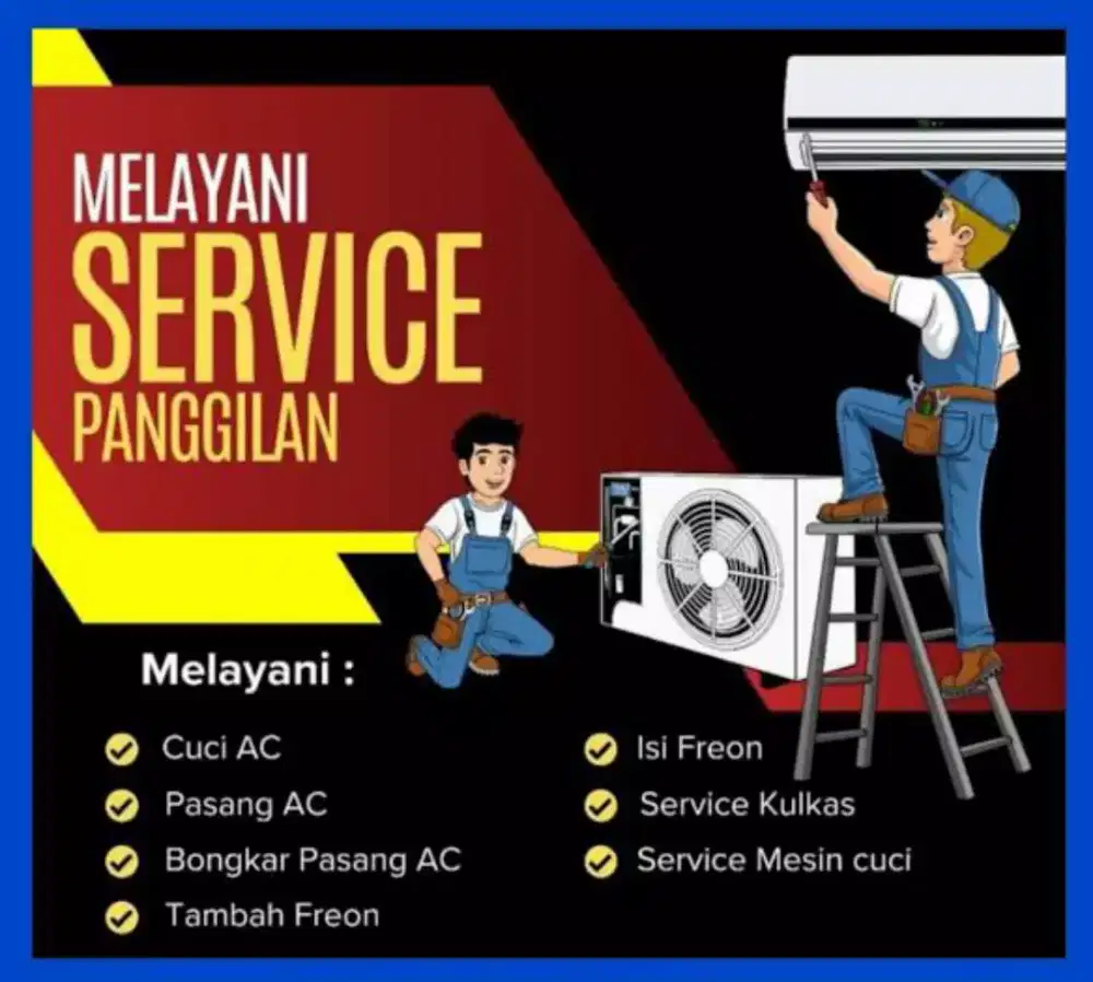 Service AC Rumahan Panggilan Bergaransi