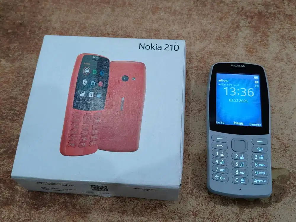 Feature Phone Nokia 210 2019 Dual SIM Ori Warna Grey Fullset Second
