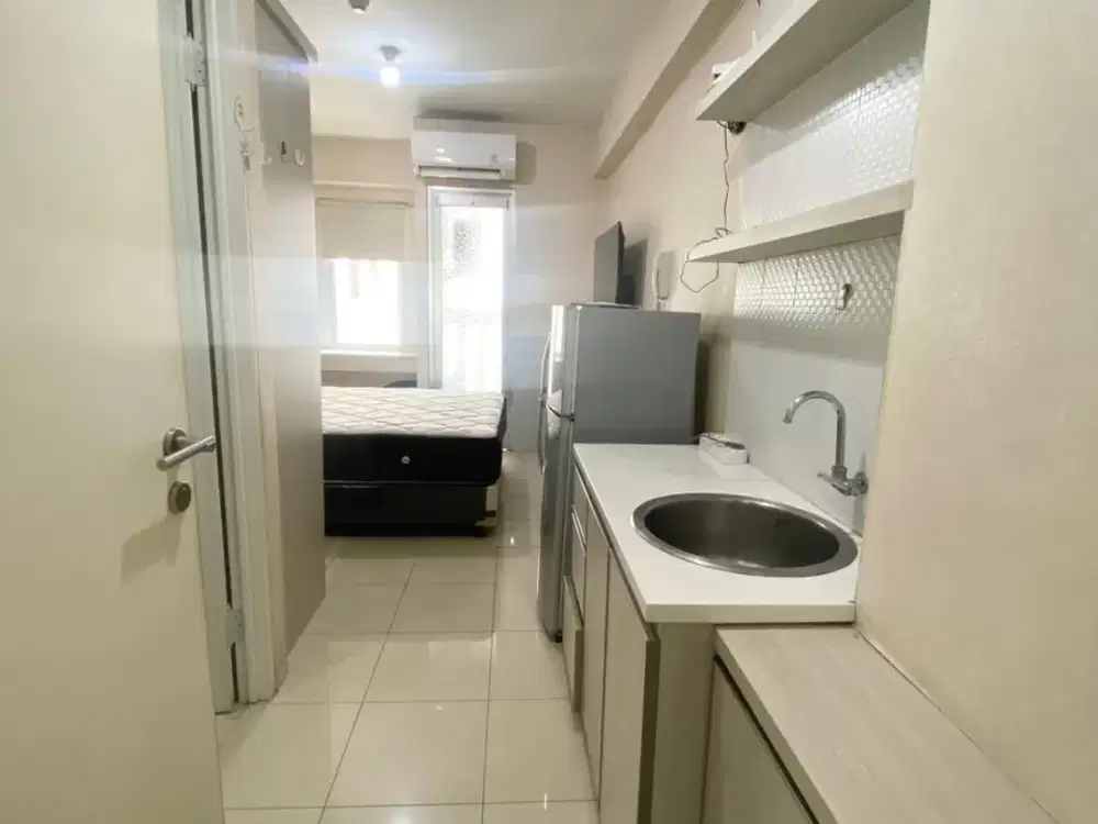Apartemen Green Bay Pluit Tipe Studio Full Furnished Bagus View Kolam Siap langsung masuk