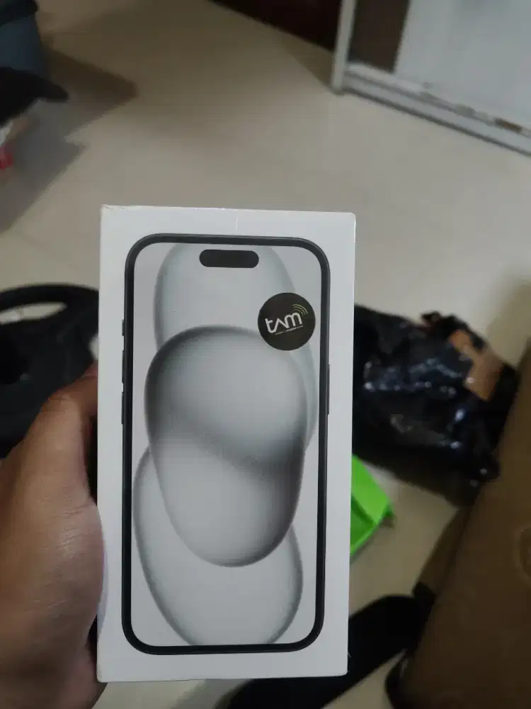 IPHONE 15 128 GB BLACK BARU SEGEL RESMI IBOX