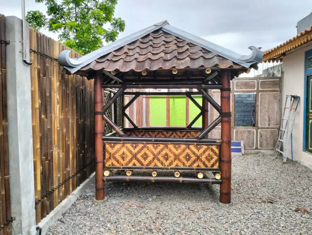gazebo bambu jogja