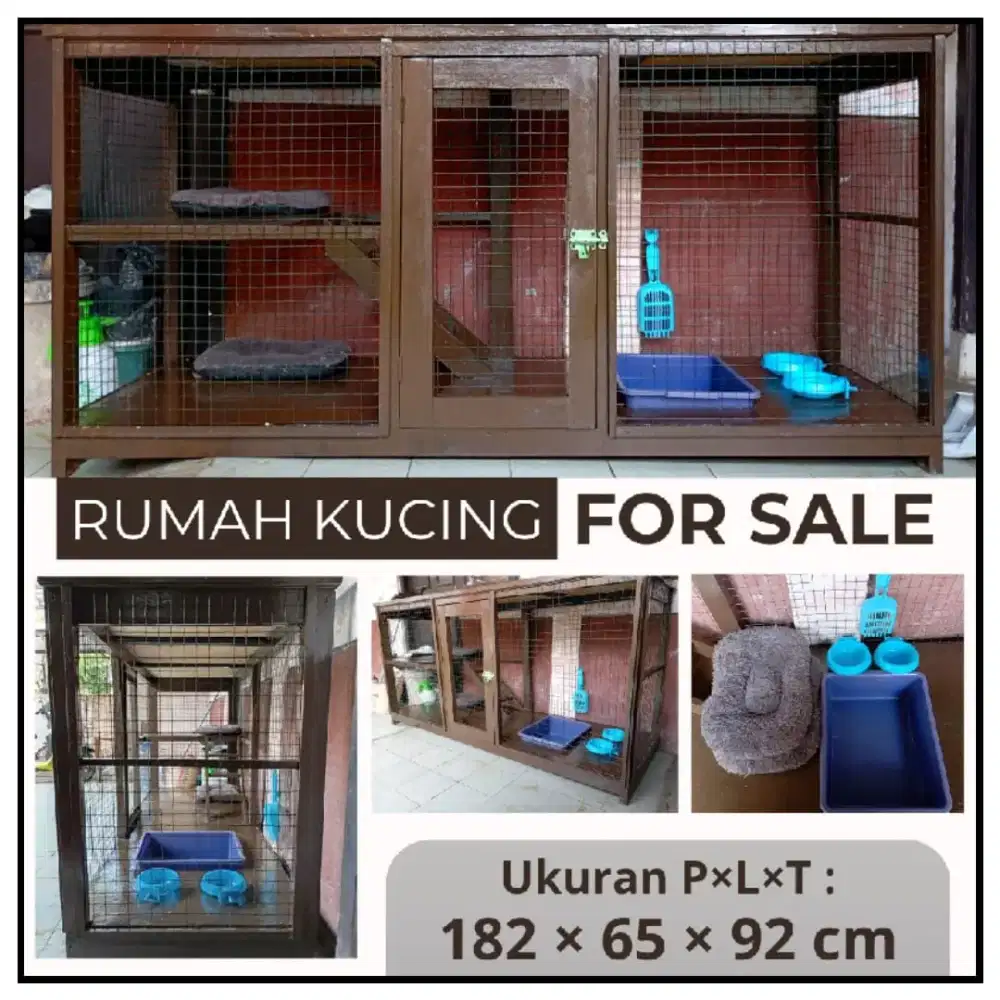 Kandang Kucing Besar