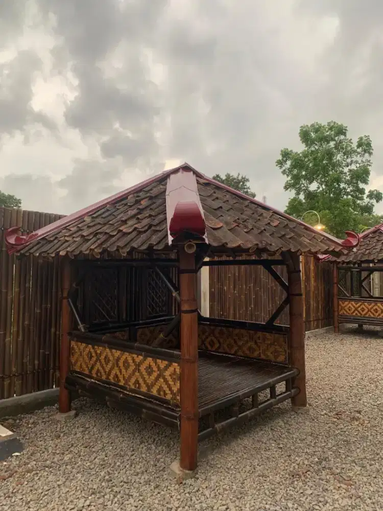 gazebo bambu jogja
