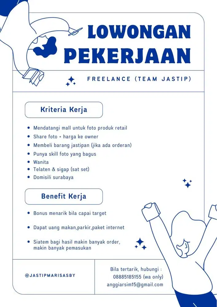 LOKER FREELANCE TIM JASTIP