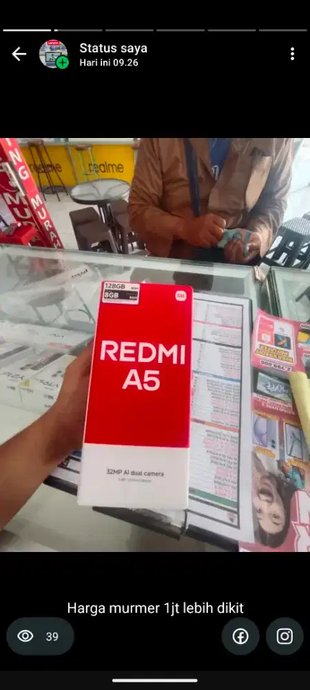 REDMI A5 4/128GB BARU