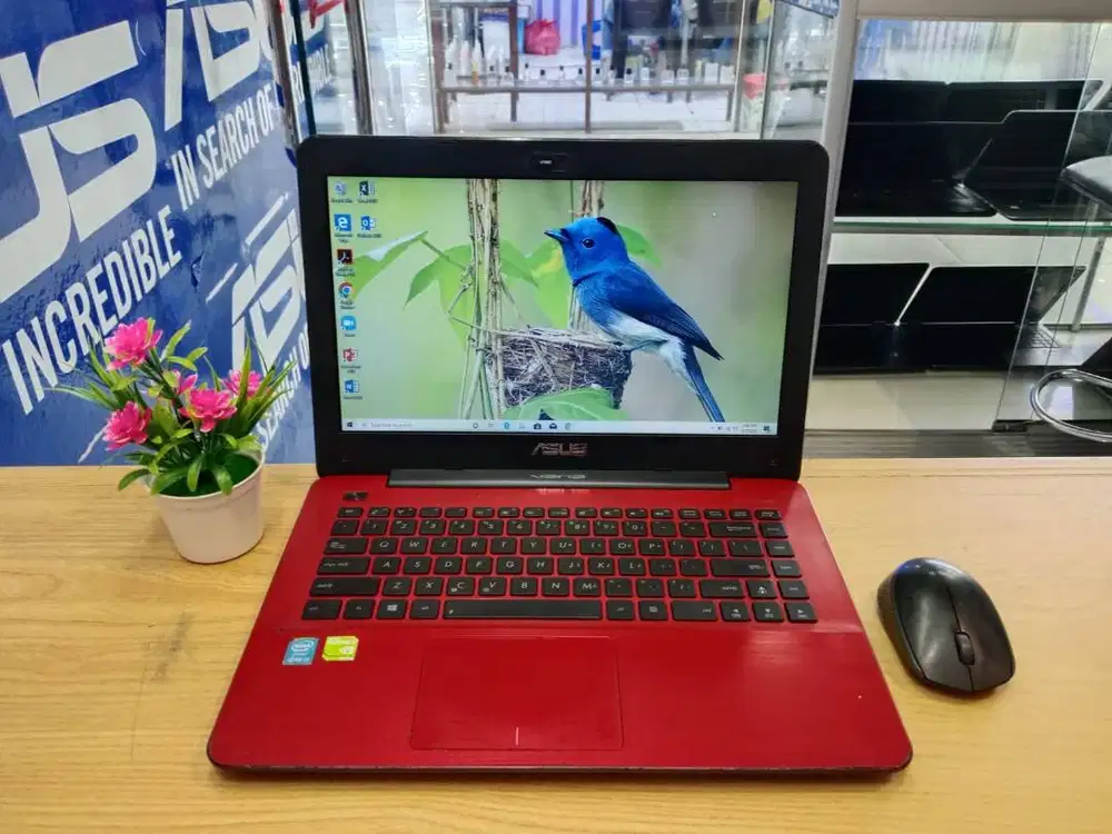 LAPTOP KERJA ASUS A455L CORE i3 RAM 4GB HDD 1000GB SIAP EDITING