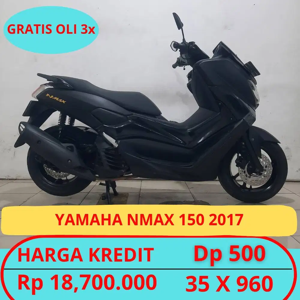 YAMAHA NMAX 150 2017 DP HANYA 500 RIBU GUYSSS