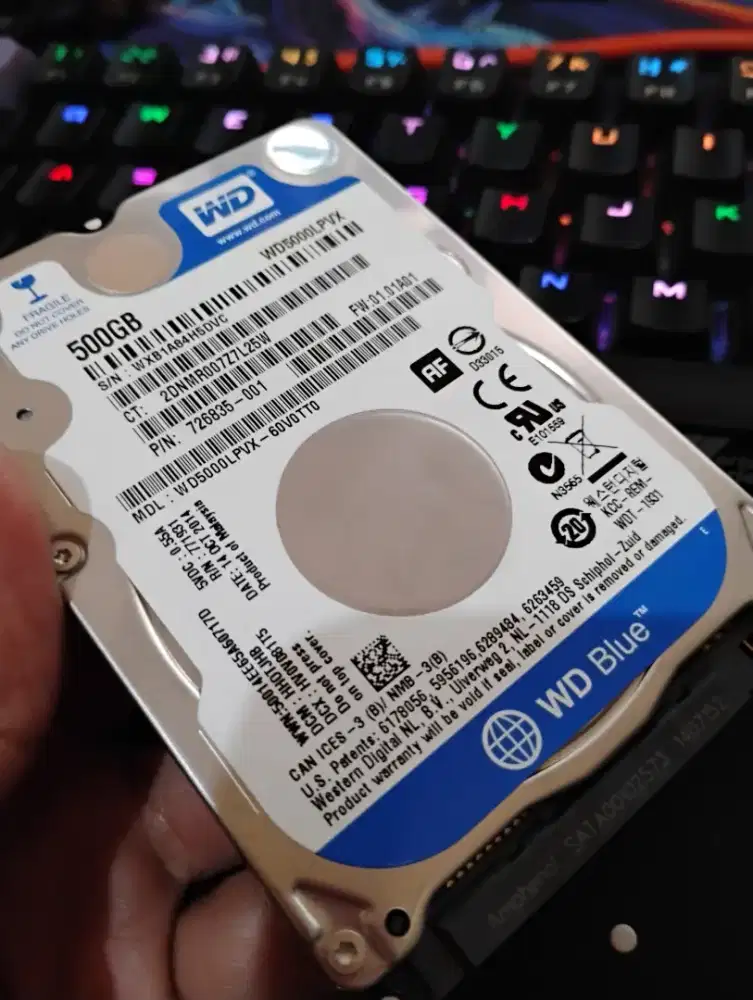 Hdd laptop 500GB