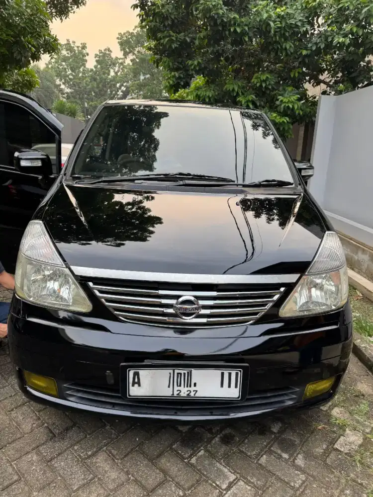 NISSAN SERENA HWS 2011 BLACK PLAT A BANTEN