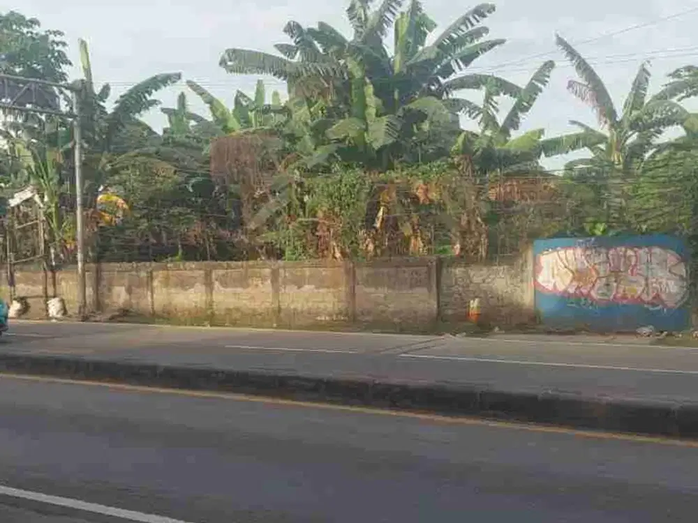 tanah kosong sudah dipagar keliling siap pakai dekat ke pasar parung jual /sewa