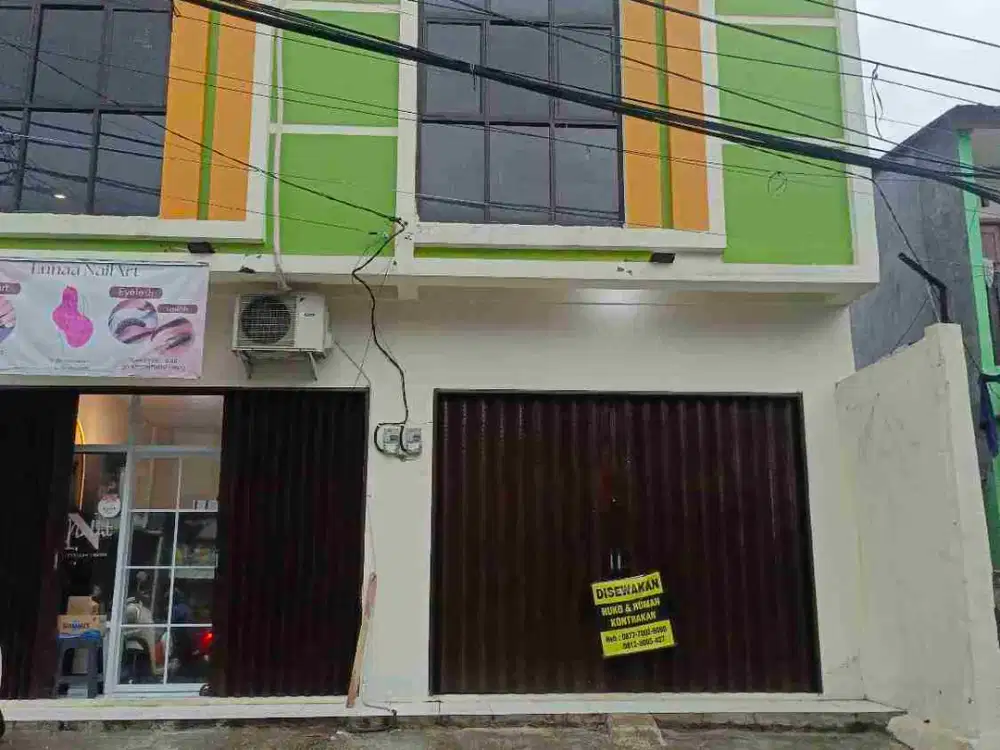 disewakan ruko 2 lantai samping KRR
