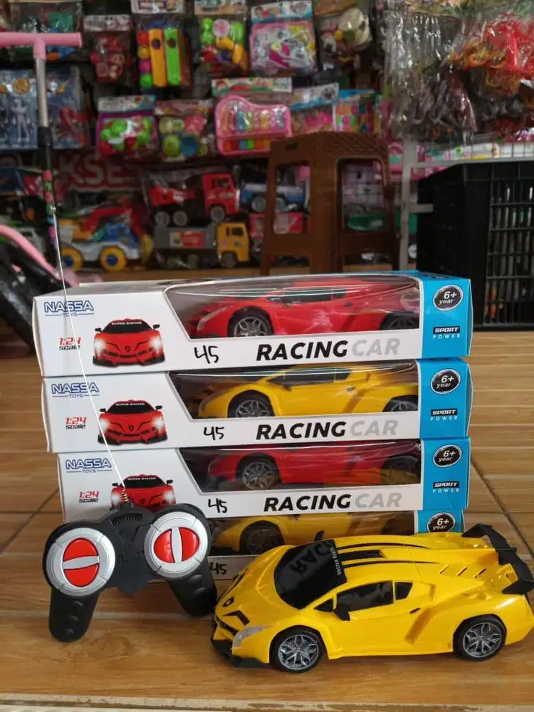 mainan anak rc mobil racing car