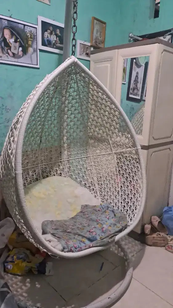 *Dijual Cepat Ayunan Rotan* perlu dana cepat mau pindahan rumah