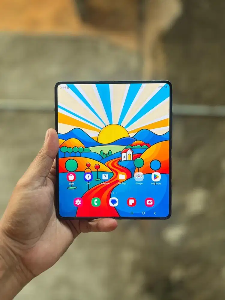 SAMSUNG Z FOLD 4 (5g) SEIN RAM 12/256 FULLSET LCD LUAR DALEM AMAN