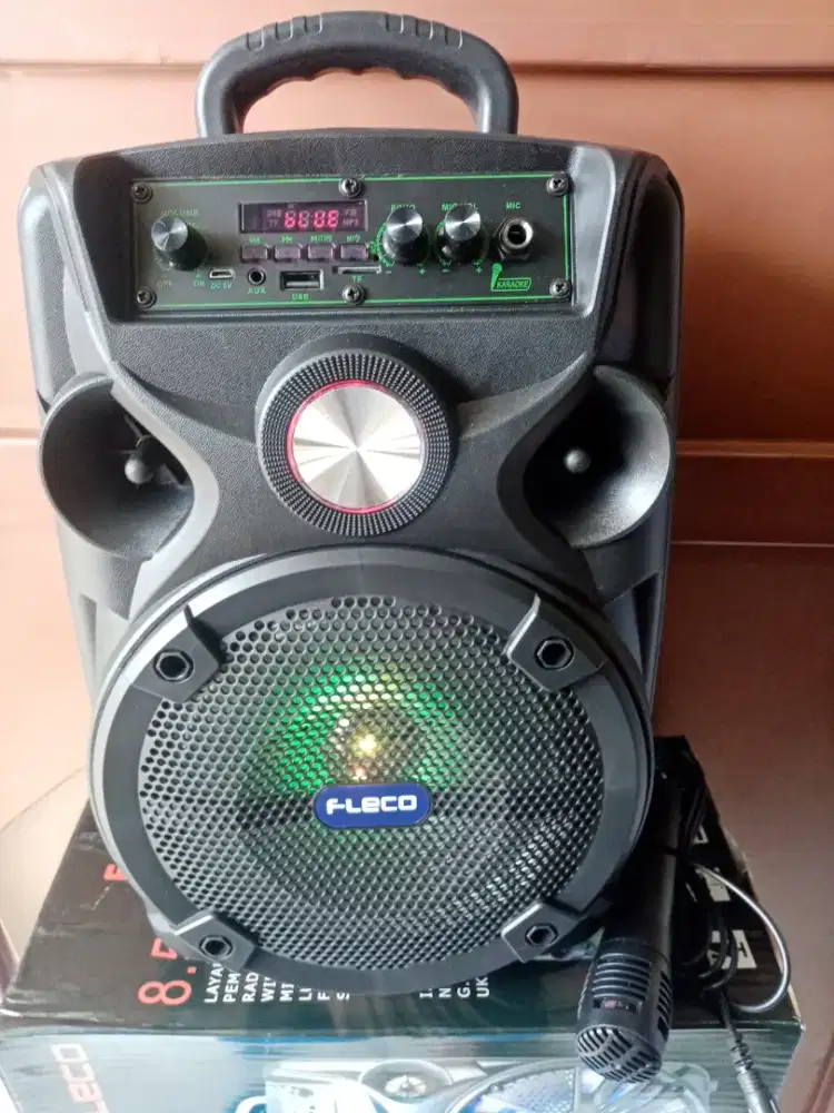 Speaker bluetooth karaoke 8,5 in