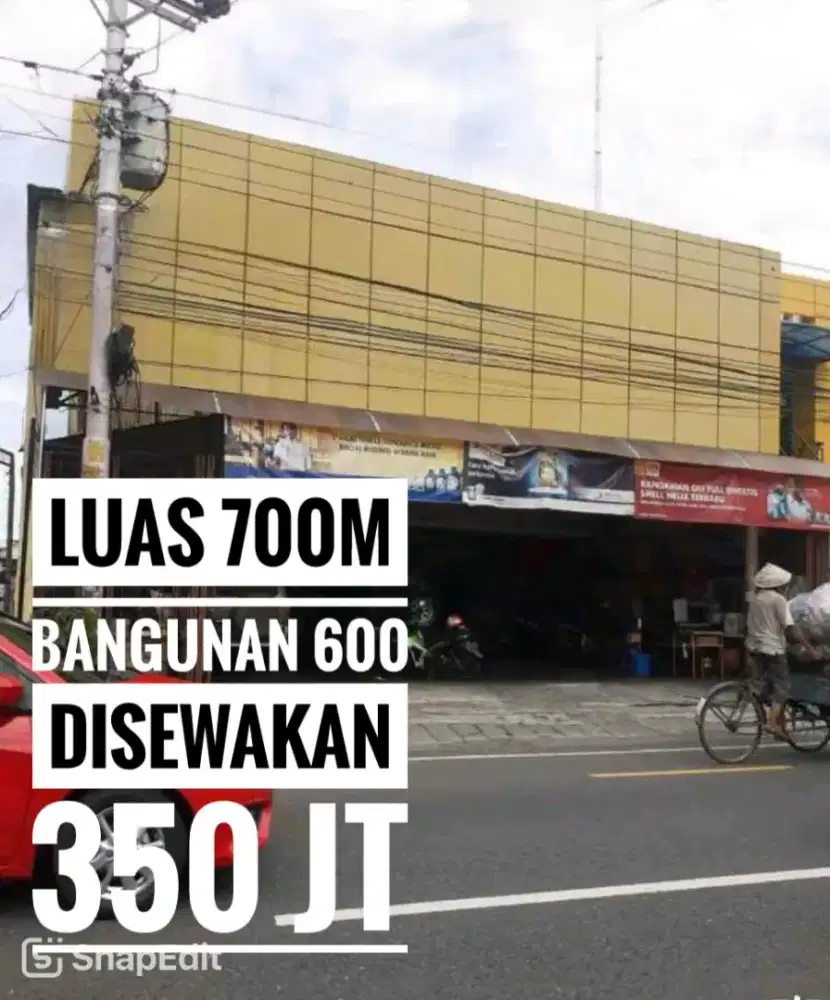 Disewakan Ruang Usaha Strategis di Tamansiswa