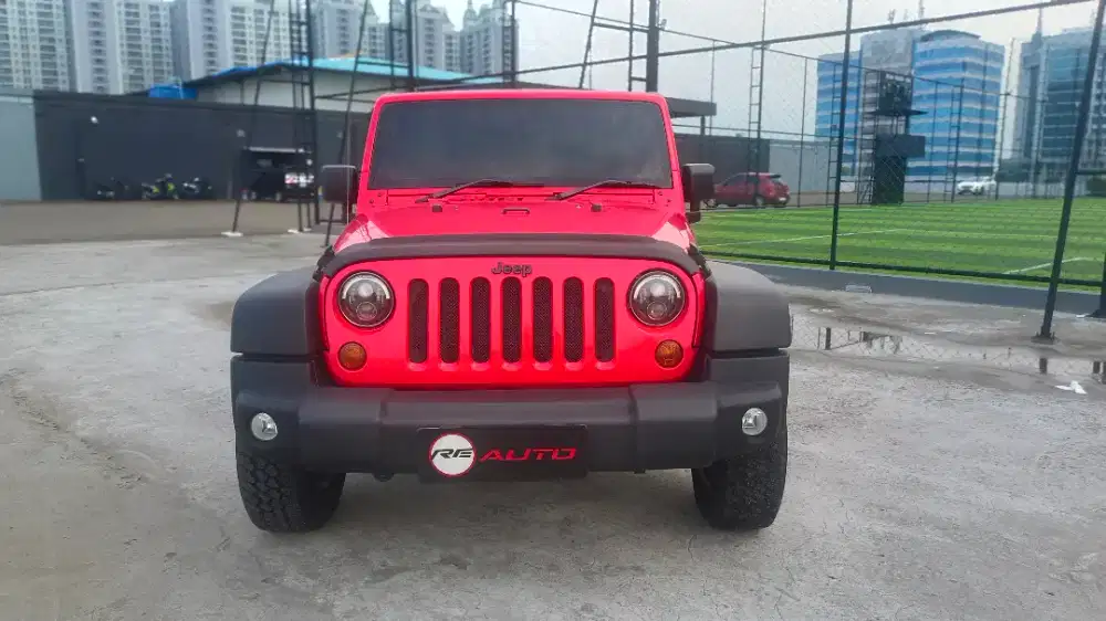WRANGLER JEEP RUBICON 3.6L PENTASTAR 2013 AT MERAH