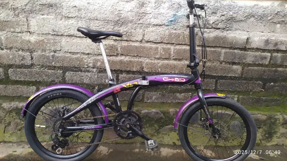 Sepeda lipat ukuran 20