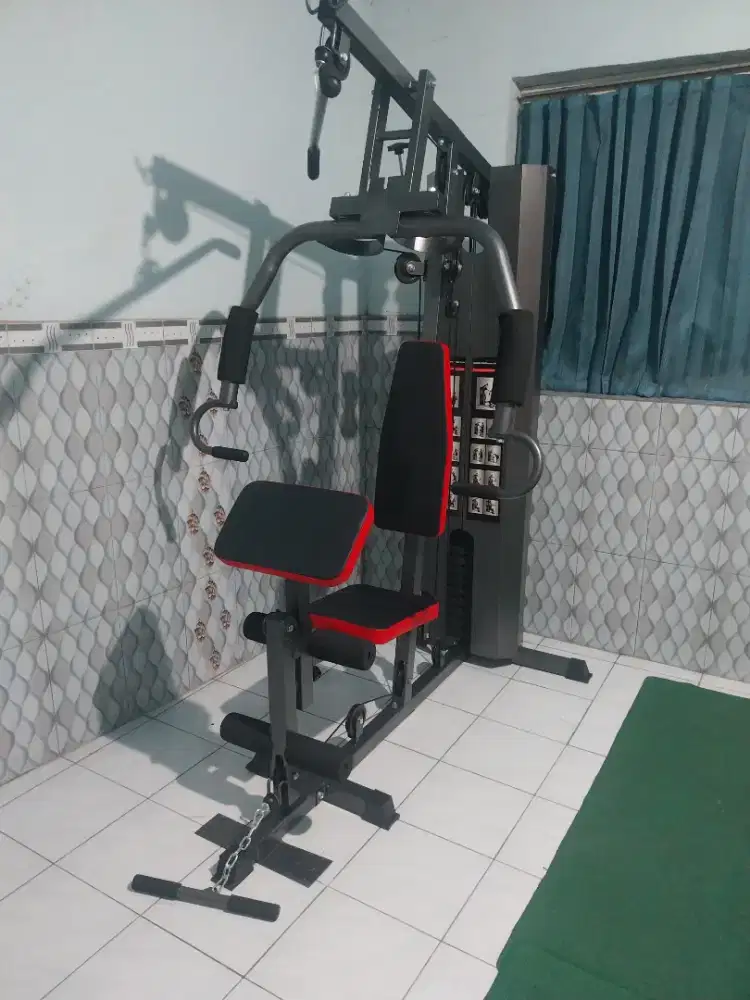 GRATIS KIRIM RAKIT ALAT FITNESS KEBUGARAN HOME GYM 1 SISI BARU