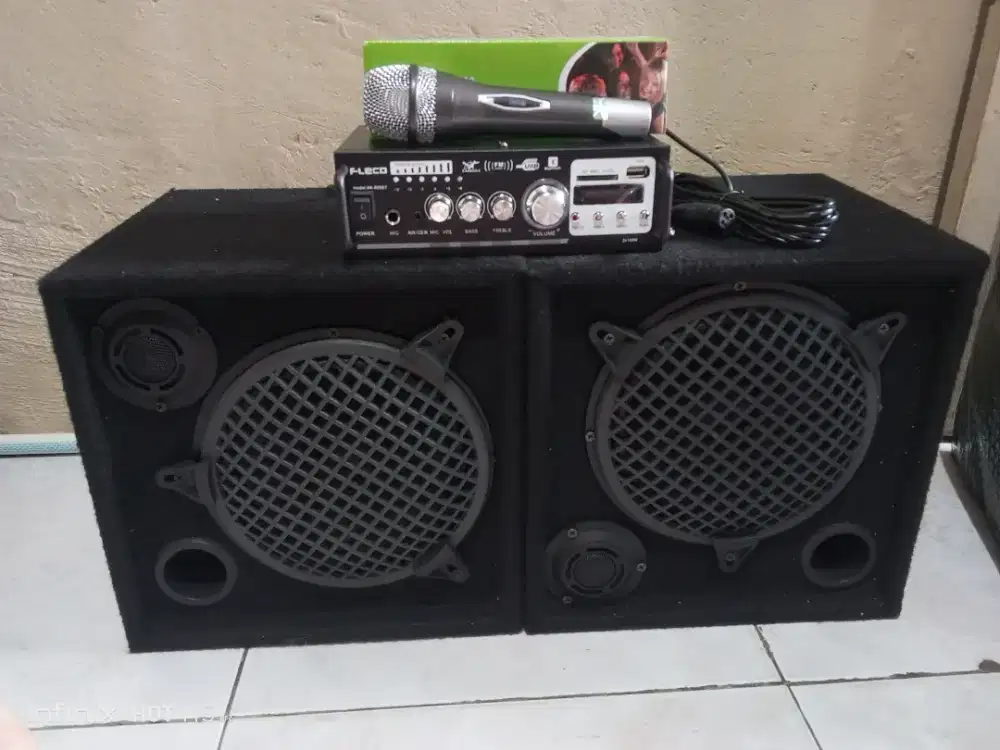 Paket sound karaoke 8 in stereo