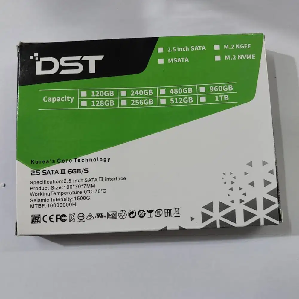 SSD DST 512GB SATA Internal Solid State Drive SATA III