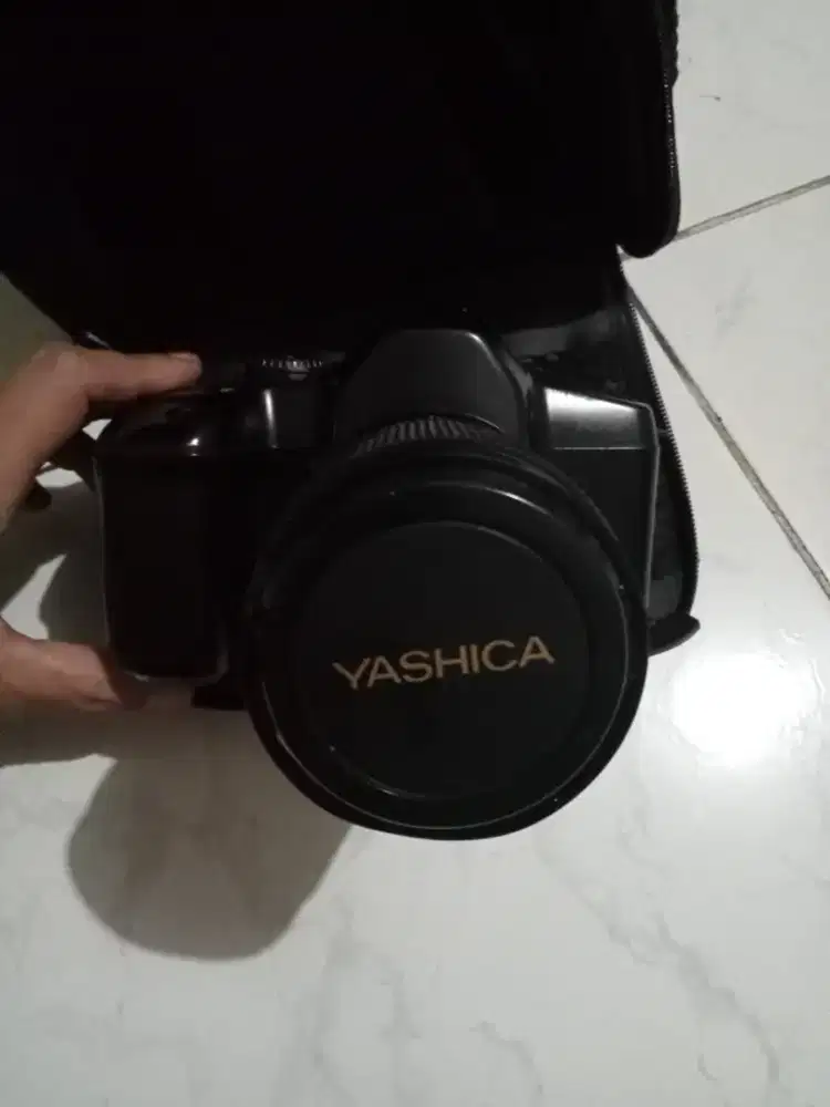 Kamera Yaschika Jadul + lensa