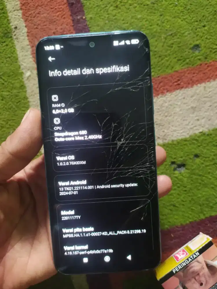 redmi note 11 6+2/128