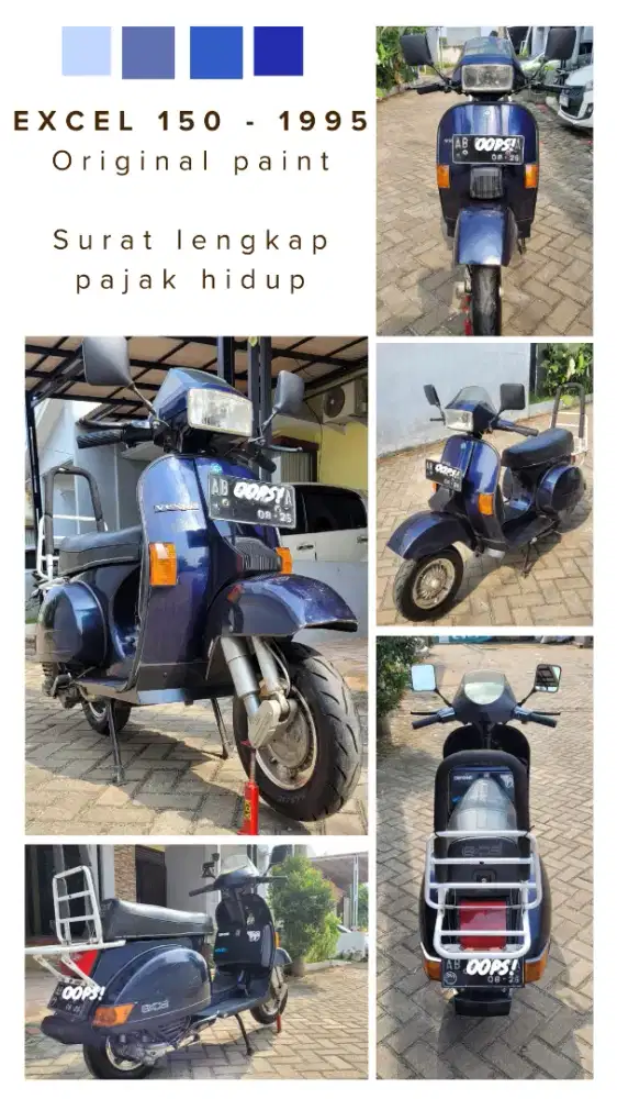 Vespa Excel 150 Ori