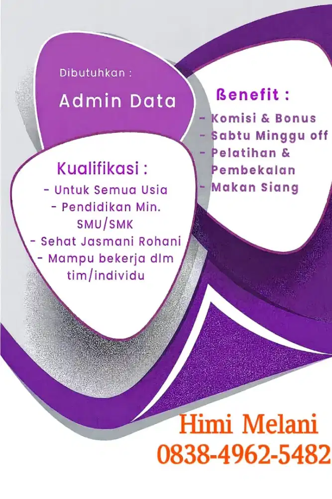 Lowongan Kerja Admin