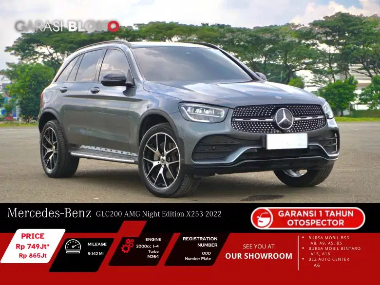 Mercedes Benz GLC200
AMG Facelift Night Edition X253 2022