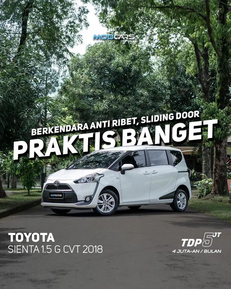 TOYOTA SIENTA 1.5 G CVT 2018