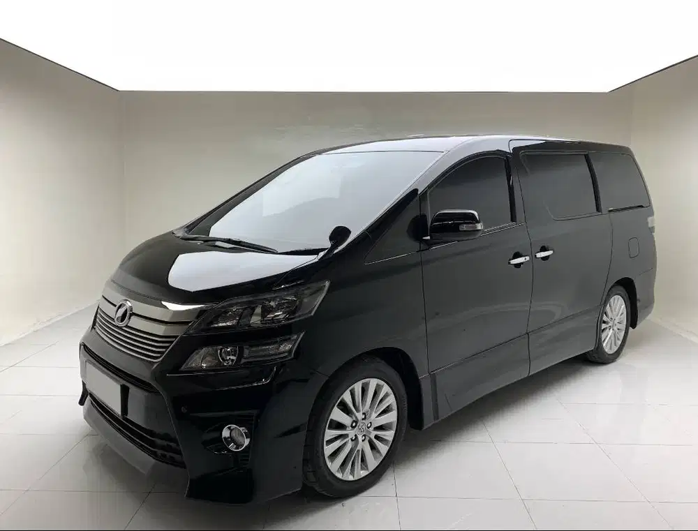 TOYOTA VELLFIRE ZG 2.4L 2012 BLACK ON BLACK