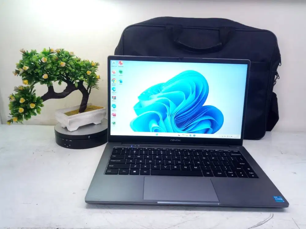 Jual Laptop Advan WorkPro Lite i3-1200P/8gb/ssd 256gb /14inci FHD