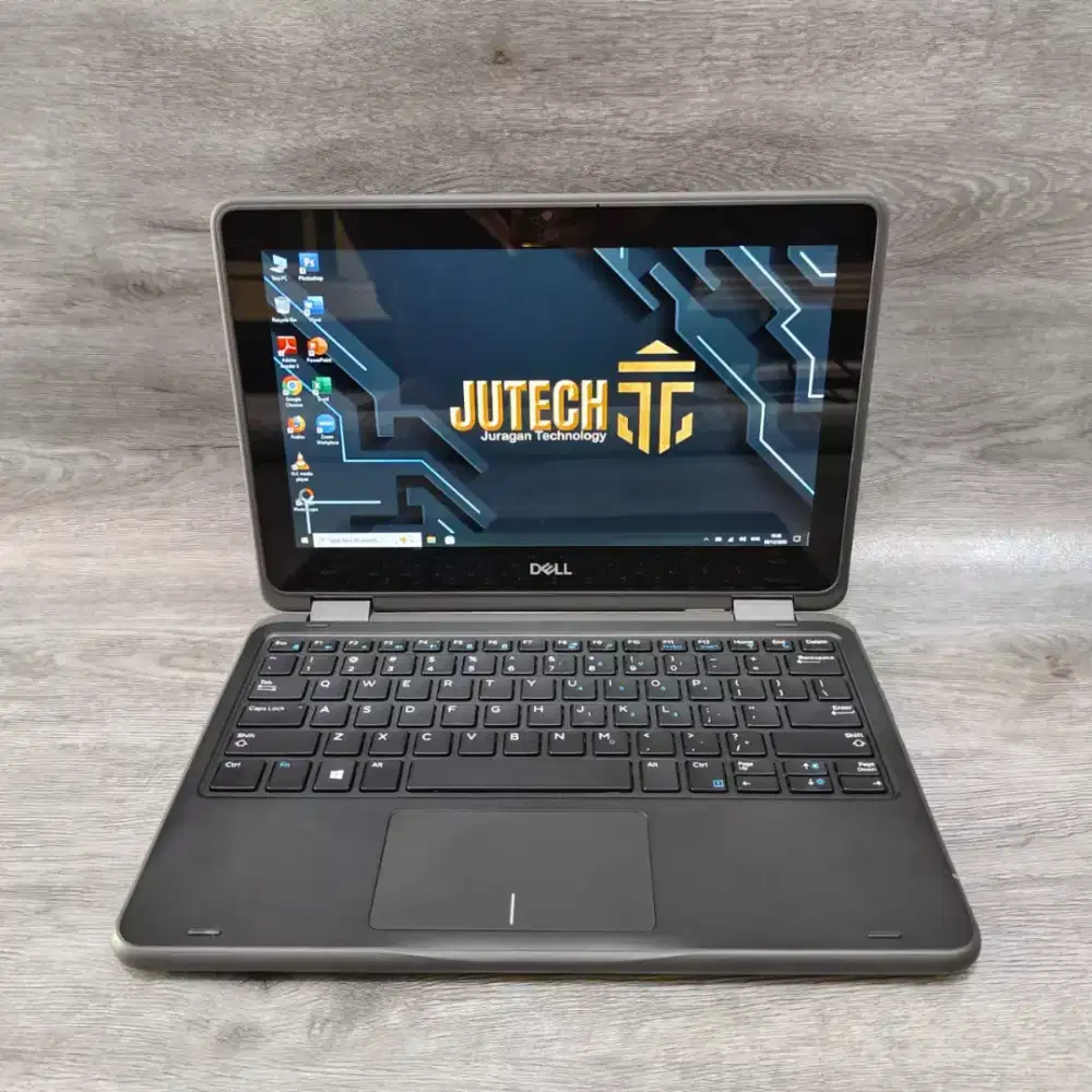 2IN-1 Laptop Dell Latitude 3190 Slim Touchscreen + Layar Lipat