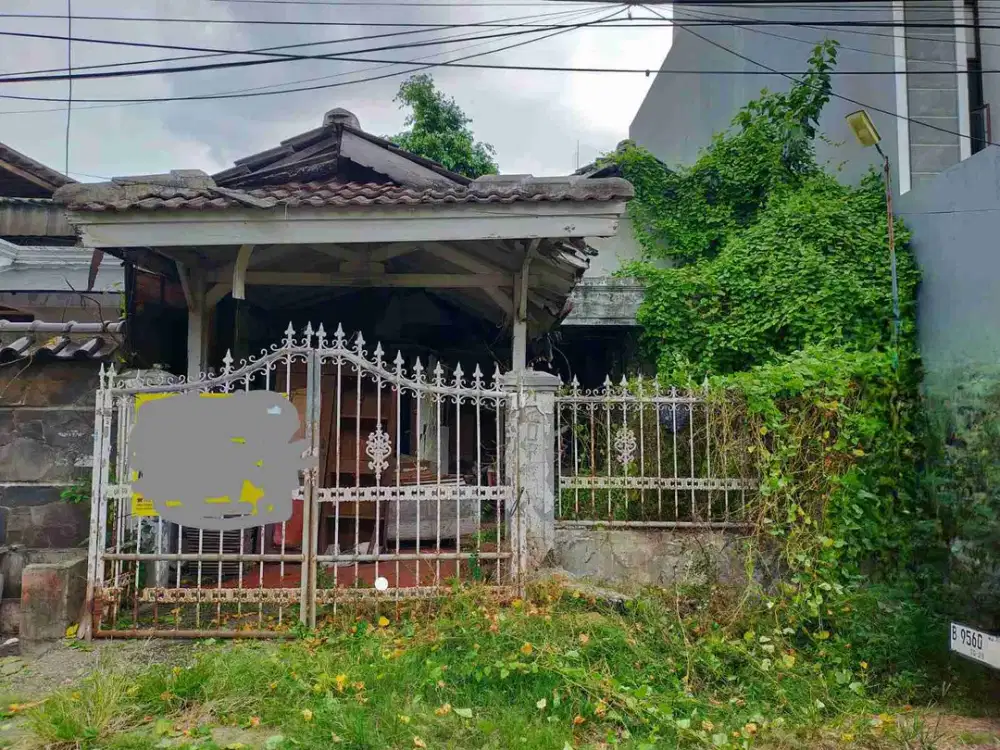 Dijual Rumah Tua Hitung Tanah. Kelapa Puyuh. Kelapa Gading
