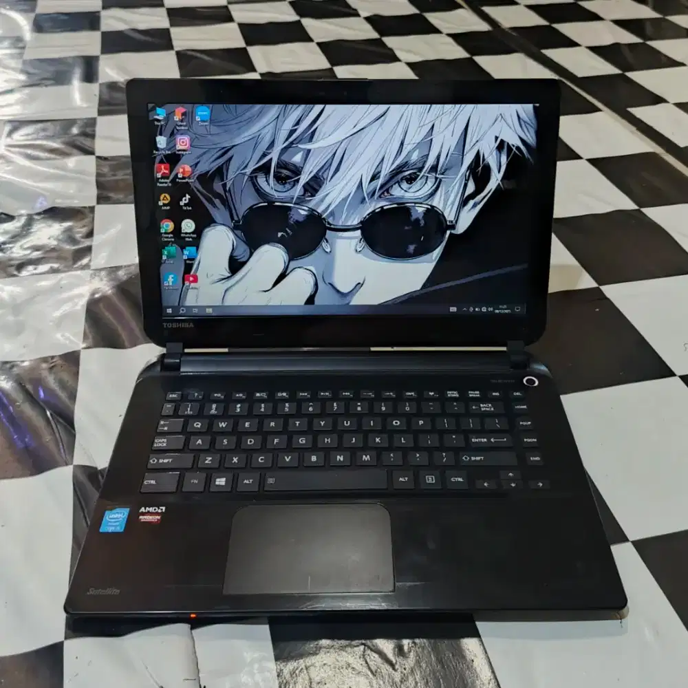 Toshiba satellite L40-B 14inch slim Render Gaming & Editing bogor