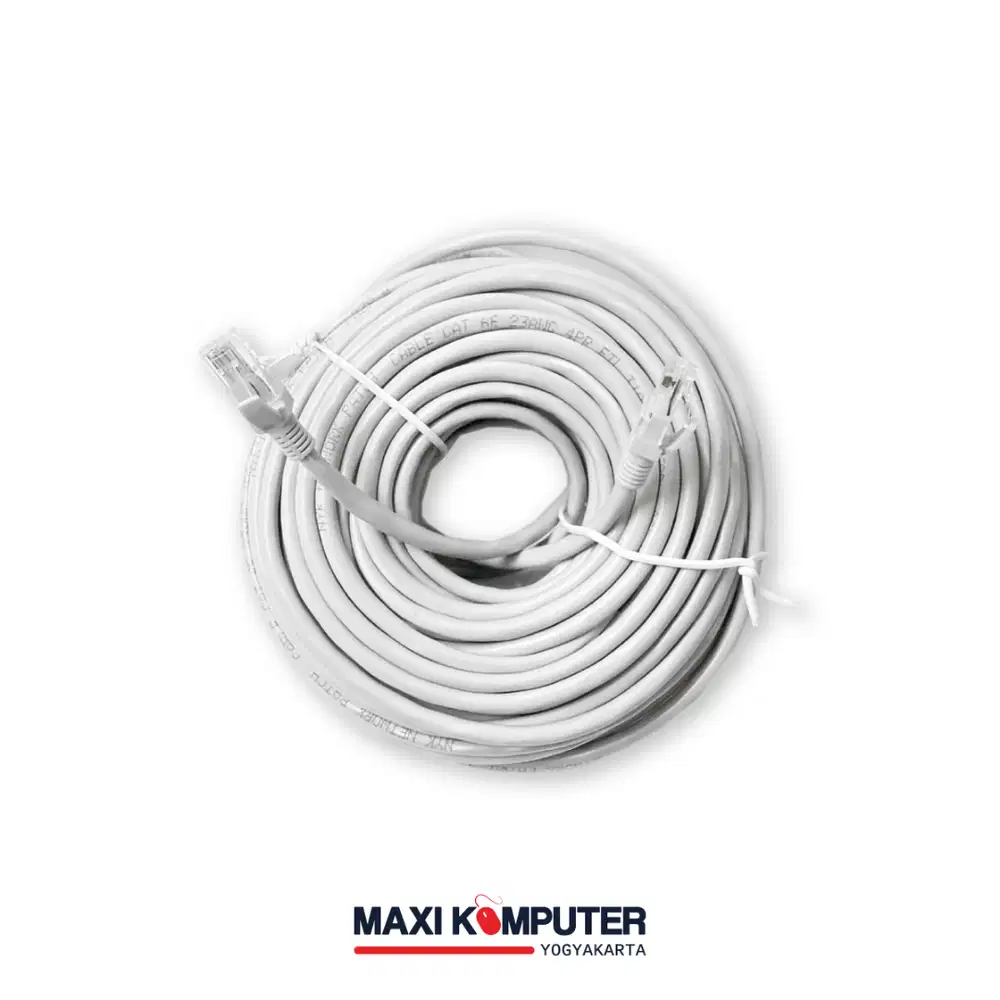 Wintech Cat6 Cat 6 UTP Straight-Through Ethernet Cable Kabel LAN - 50M