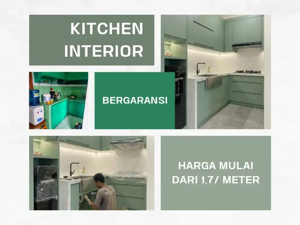 Jasa Kitchen Set Premium Bandung – Bergaransi • Free Survey