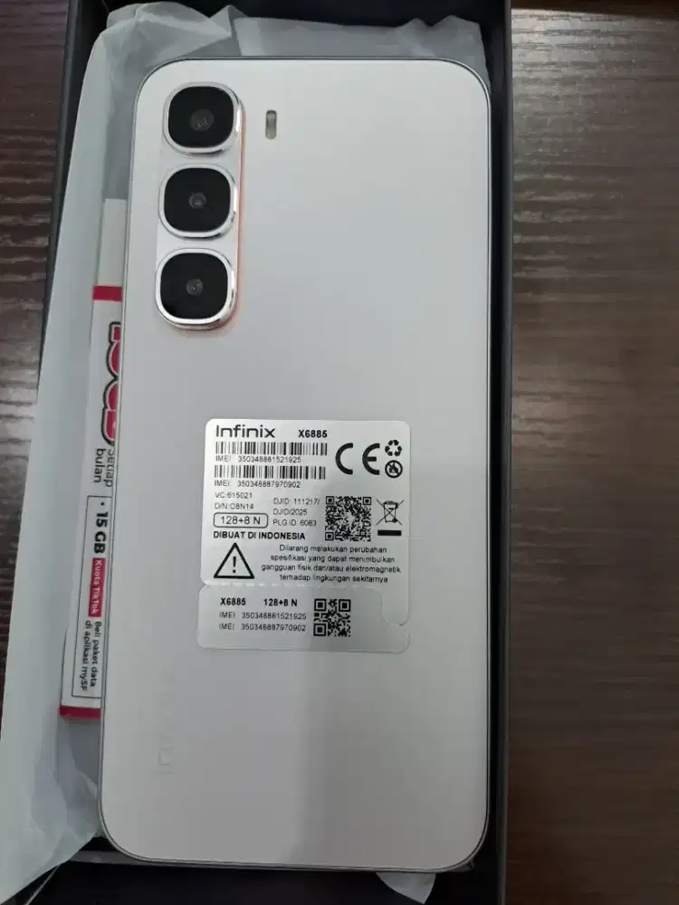 Infinix Hot 60 pro RAM 8/128