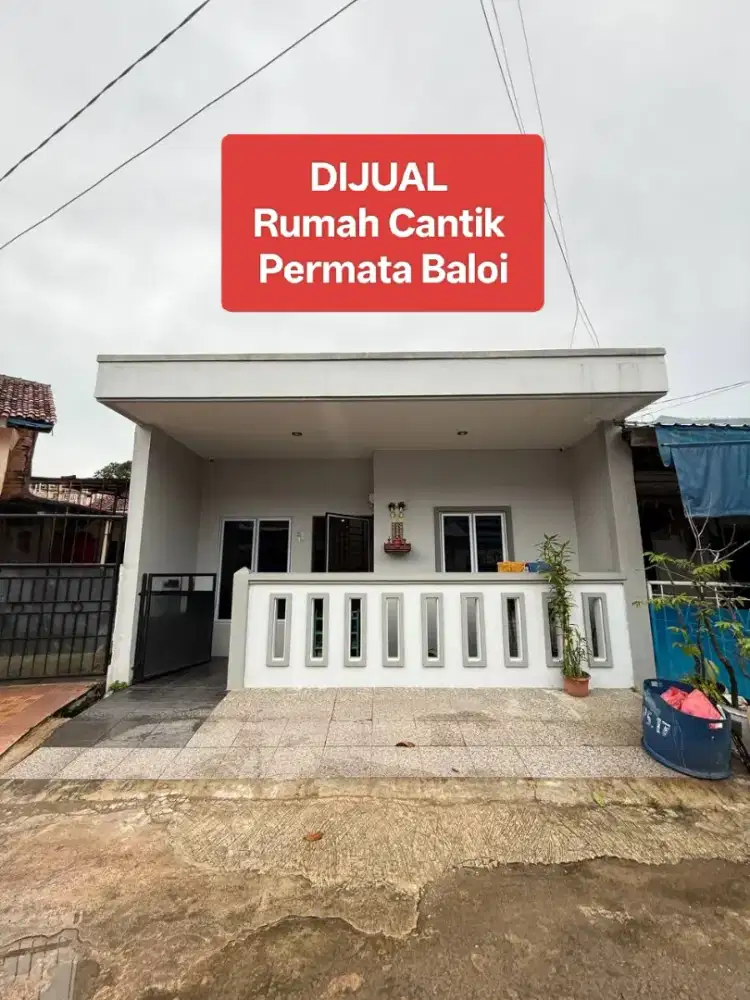 Dijual Rumah  Permata Baloi