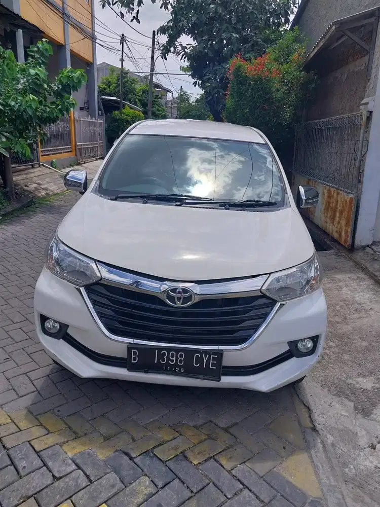 AVANZA 1.3 G MT 2016 PAJAK HIDUP MOBIL PRIBADI LOKASI TANGERANG