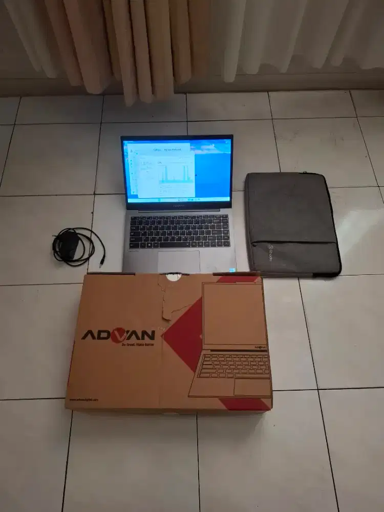 Laptop murah Advan soulmate n4020 8gb/128gb