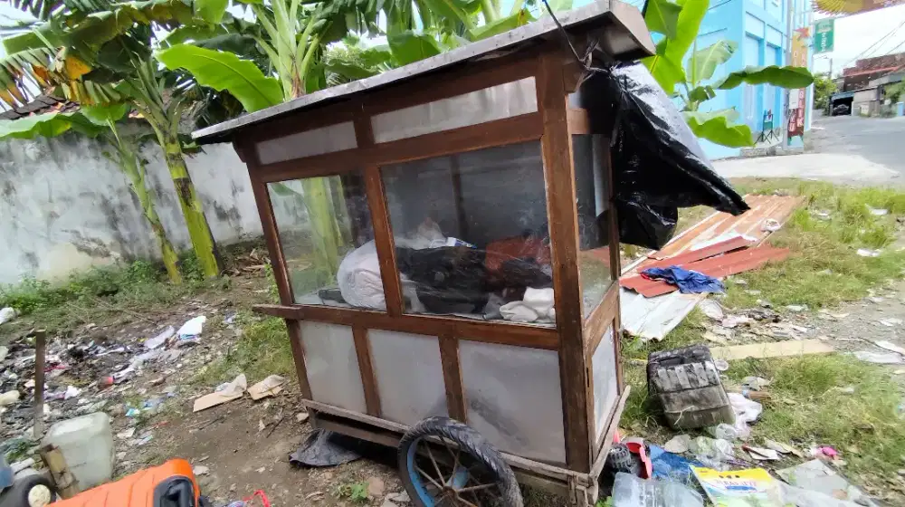 GEROBAK BEKAS masih bagus